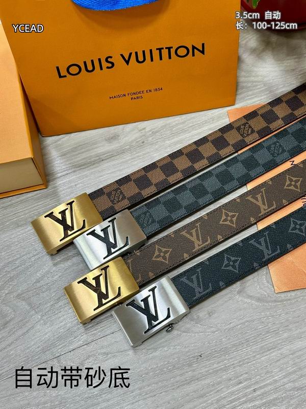 LV belt 自动带35mmX100-125cm 8L08